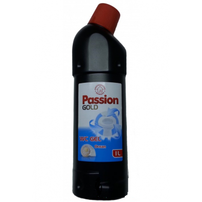 Средство для чистки унитаза Passion Gold Aktiv Gel 3 в 1 Ocean 1 л