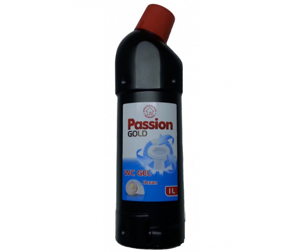 Средство для чистки унитаза Passion Gold Aktiv Gel 3 в 1 Ocean 1 л