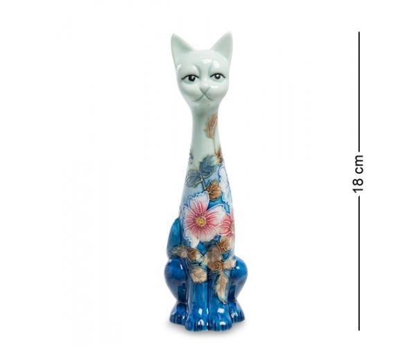 Фигурка "Кошка" 5x6x18 см., фарфор Pavone, Италия