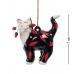 Подвесная фигурка "Кот Чили", 7,5x4x7 см., Pavone, Италия