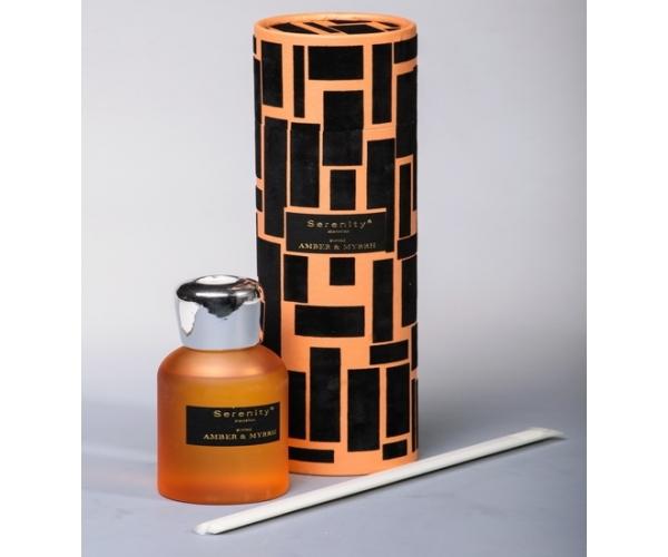 Аромадиффузор "Янтарь и мирра" 200 мл., Serenity Candles, Австралия