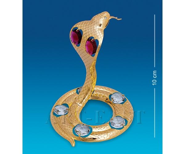 Фигурка Змея 10 см., с цв.кр. Crystal Temptations, США