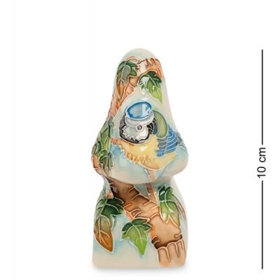 Подставка для очков "Синяя птица" 4,5x4,5x10 см., фарфор Pavone, Италия