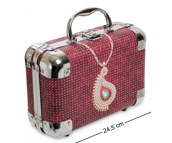 Шкатулка "Гламур" 24,5х9,5х17 см 