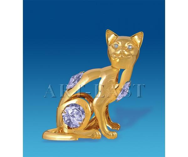 Фигурка "Кошка" 7x5x7,5 см., Crystal Temptations, США