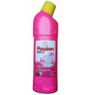 Гель для чистки унитаза Passion Gold Aktiv Gel 3 в 1 Dragon Fruit 1 л