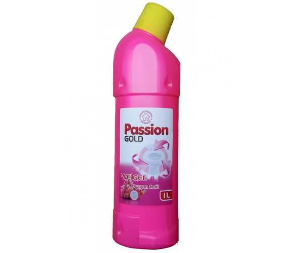 Гель для чистки унитаза Passion Gold Aktiv Gel 3 в 1 Dragon Fruit 1 л