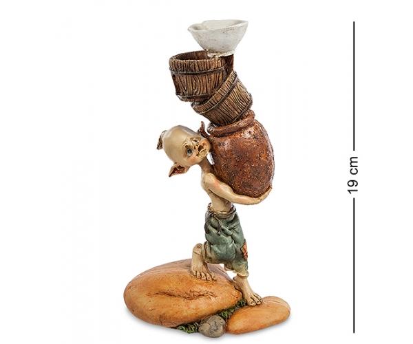 Фигурка "Гном" 10,5x8x19 см., полистоун 