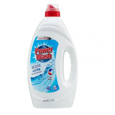 Жидкое средство для стирки белого белья Power Wash Weiss 4л