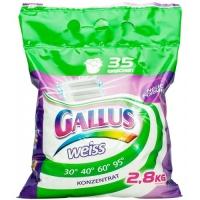 Стиральный порошок для белого Gallus Weiss New Formel 2,8 кг Стиральный порошок для белого Gallus Weiss New Formel 2,8 кг