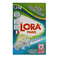Универсальный стиральный порошок-концентрат Lora Paris 1,2 кг Универсальный стиральный порошок-концентрат Lora Paris 1,2 кг