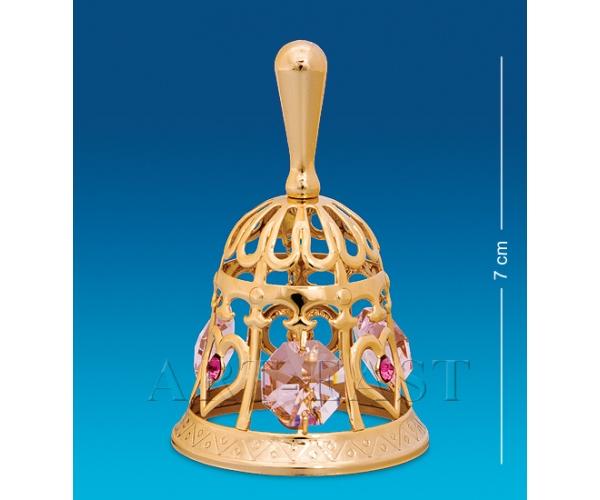 Фигурка "Колокольчик" 4,5x4,5x7 см., с цвет. крист. Crystal Temptations, США