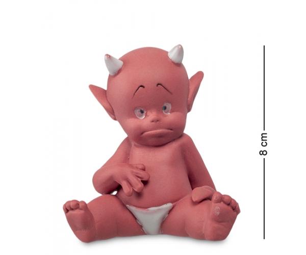 Фигурка "Чертик-октябрь" 7,5x6x8 см., фарфор Pavone, Италия