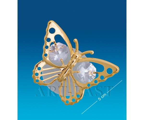 Фигурка на липучке "Бабочка" 6x5x3,5 см., Crystal Temptations, США