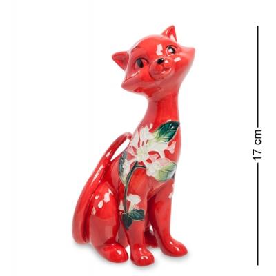 Фигурка "Кошка" 8,5x6,5x17 см., фарфор Pavone, Италия