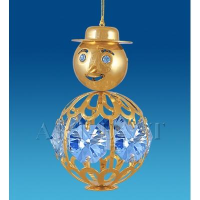 Фигурка "Снеговик", Crystal Temptations, США