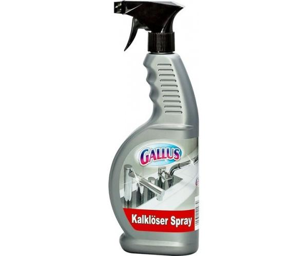 Средство для чистки накипи и известкового налета Gallus Spray, 650 мл