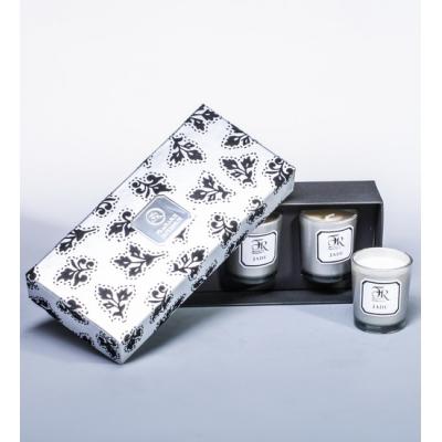 Набор из 3 свечей аром. "Jade Silver" Serenity Candles, Австралия