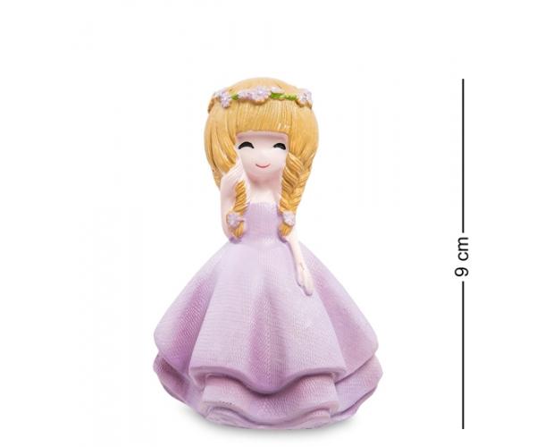 Фигурка "Девочка с цветочками", 9 см., MN-117