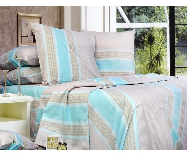 Комплект постельного белья Полуторный, Ранфорс (1.5-сп.ЕР0070)