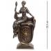 Статуэтка-часы "Девушка с зеркалом", 12х5х24 см., Veronese, Гонконг
