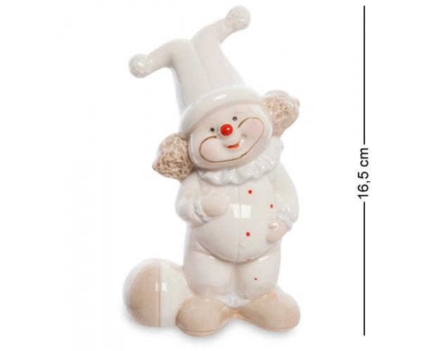 Фигурка "Клоун", 9,5х4,5х16,5 см., фарфор