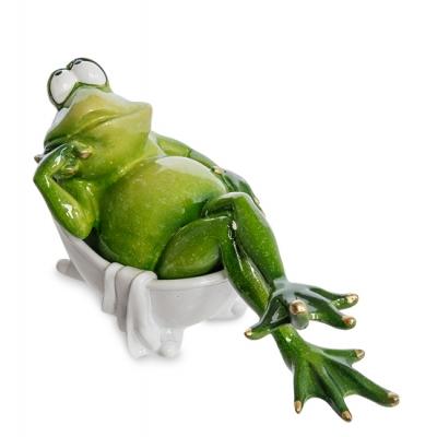 Фигурка "Лягушка в ванной", 18,5 см., MN- 55