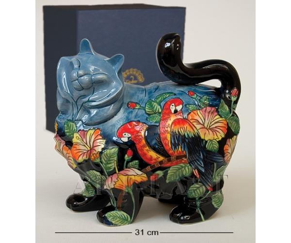 Фигурка "Кошка" 31 см., фарфор Pavone, Италия