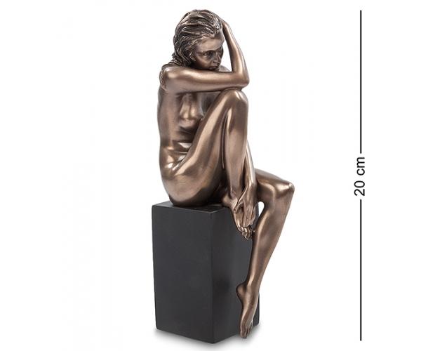 Статуэтка "Девушка", 3,5х6,5х20 см., полистоун Veronese, Гонконг