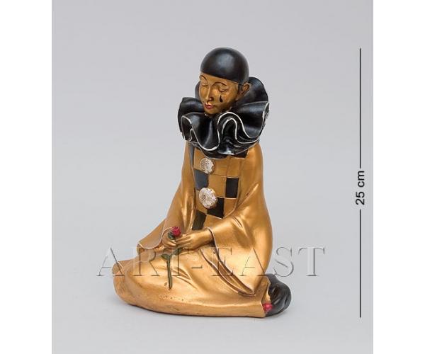 Фигурка "Пьеро" 20,5x14x24 см., полистоун Noble Style 