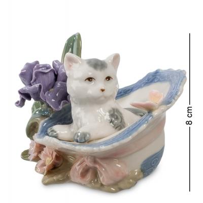 Фигурка "Котенок в шляпе" 12x10x8 см., Pavone, Италия