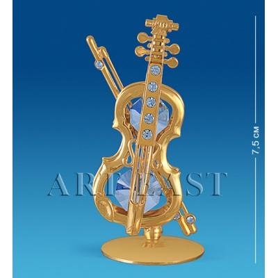 Фигурка "Скрипка" 4x3x7,5 см., Crystal Temptations, США