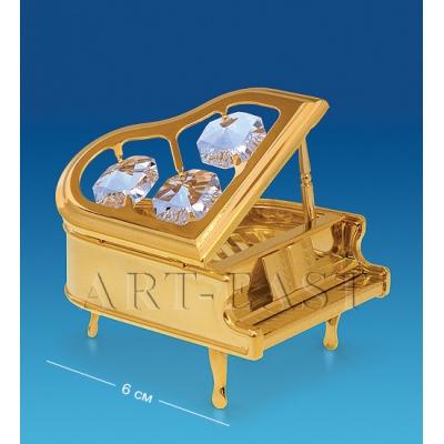 Фигурка "Рояль" 6x4,5x3,5 см., Crystal Temptations, США