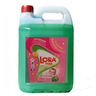 Гель для стирки детского белья Lora Paris Aloe Vera, 5 л (90 стирок)