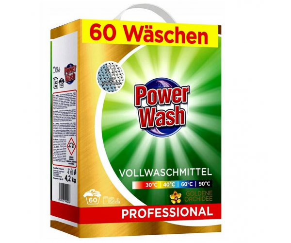 Универсальный стиральный порошок Power Wash 4,2 кг