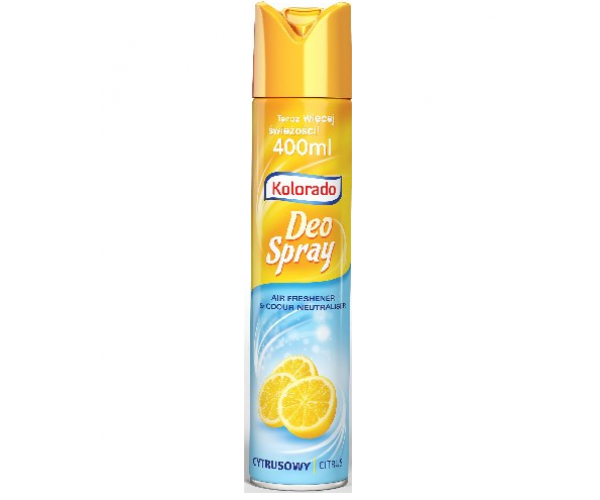 Освежитель воздуха Kolorado Deo Spray, цитрусовый 400мл