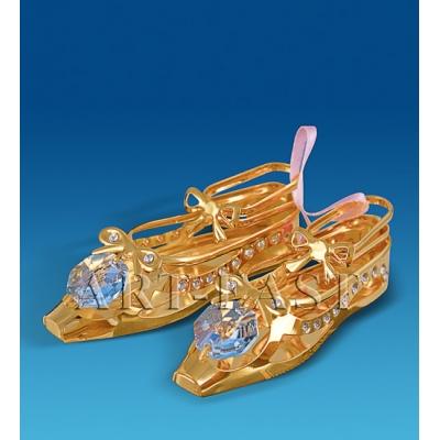 Фигурка "Пара Туфелек" 7x2,5x2 см., Crystal Temptations, США