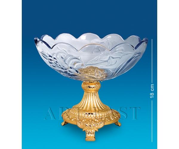 Конфетница 21,5x21,5x18 см., Crystal Temptations, США
