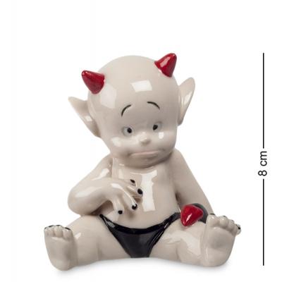 Фигурка "Чертик-октябрь" 7x6,5x8 см., фарфор Pavone, Италия