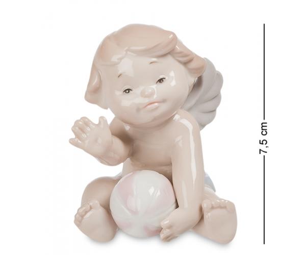 Фигурка "Ангелочек" 6x6,5x7,5 см., фарфор Pavone, Италия