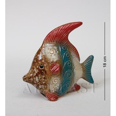Фигура декор. Рыба 18 см., керамика 
