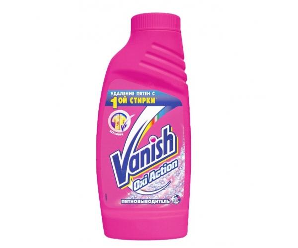 Пятновыводитель жидкий для тканей Vanish Oxi Action 450мл