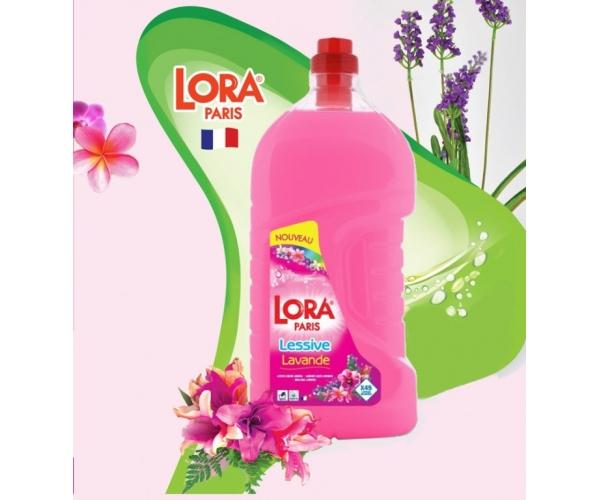 Жидкий стиральный порошок для цветной ткани Lora Paris Lavande 3 л