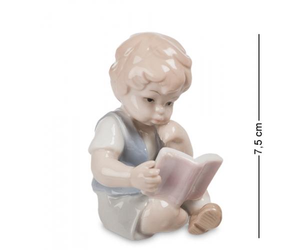 Фигурка "Книга - лучший друг" 5x5x7,5 см., фарфор Pavone, Италия