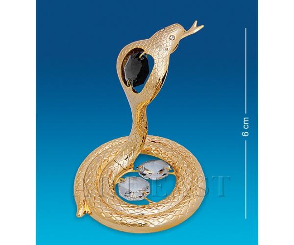 Фигурка Змея 6 см., с цв.кр. Crystal Temptations, США