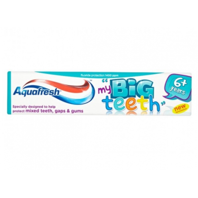 Зубная паста детская Aquafresh Toothpaste от 6 лет 50 мл.
