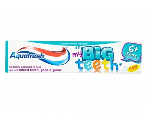 Зубная паста детская Aquafresh Toothpaste от 6 лет 50 мл.