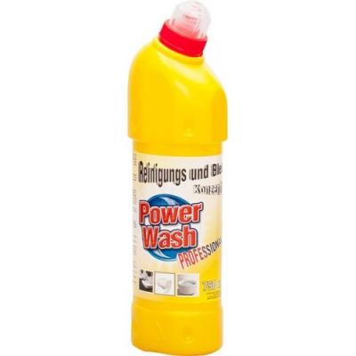 Средство для чистки унитаза Лимонная свежесть Power Wash 750 мл