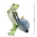 Фигурка "Лягушка-путешественница", 6х5.5х7.5 см., полистоун