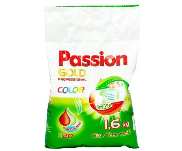 Порошок для стирки цветного белья Passion Gold Color, концентрат 1,6 кг